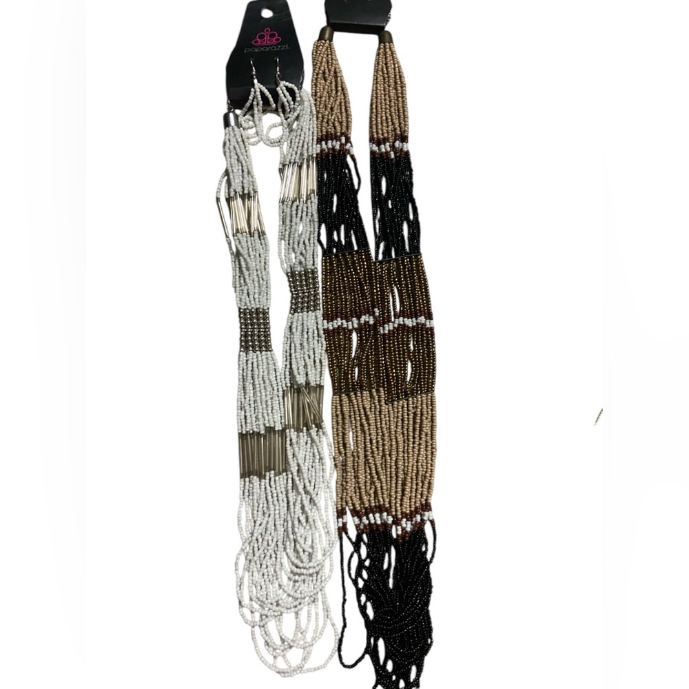 Paparazzi 3 necklace sets bundle